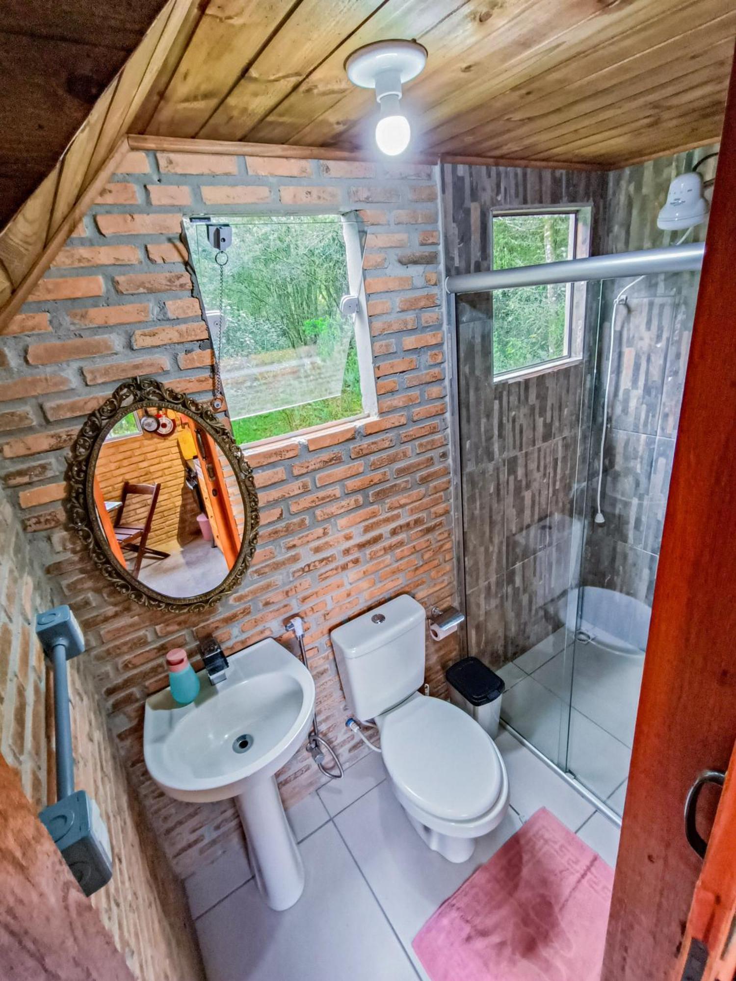 Cabana Na Floresta Rincao Do Fortaleza Cambará Εξωτερικό φωτογραφία