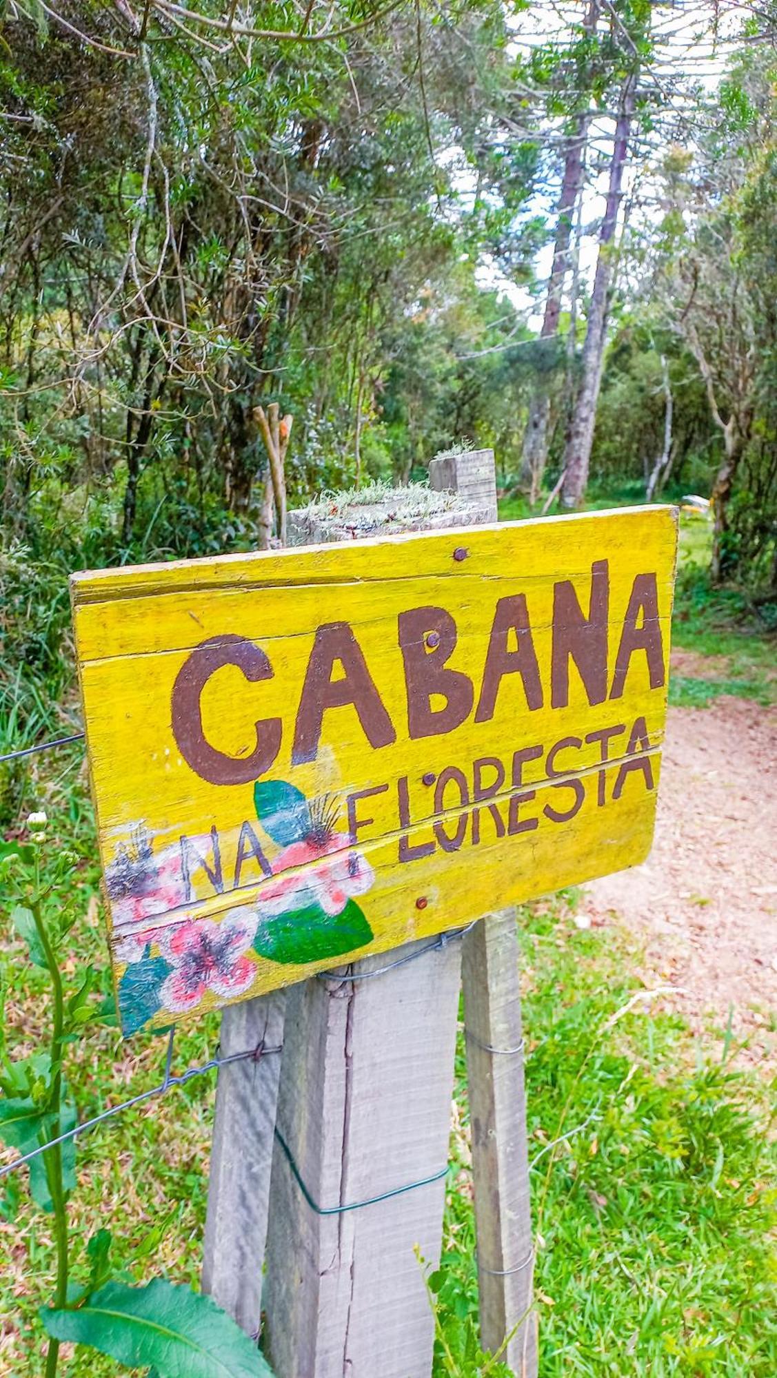 Cabana Na Floresta Rincao Do Fortaleza Cambará Εξωτερικό φωτογραφία