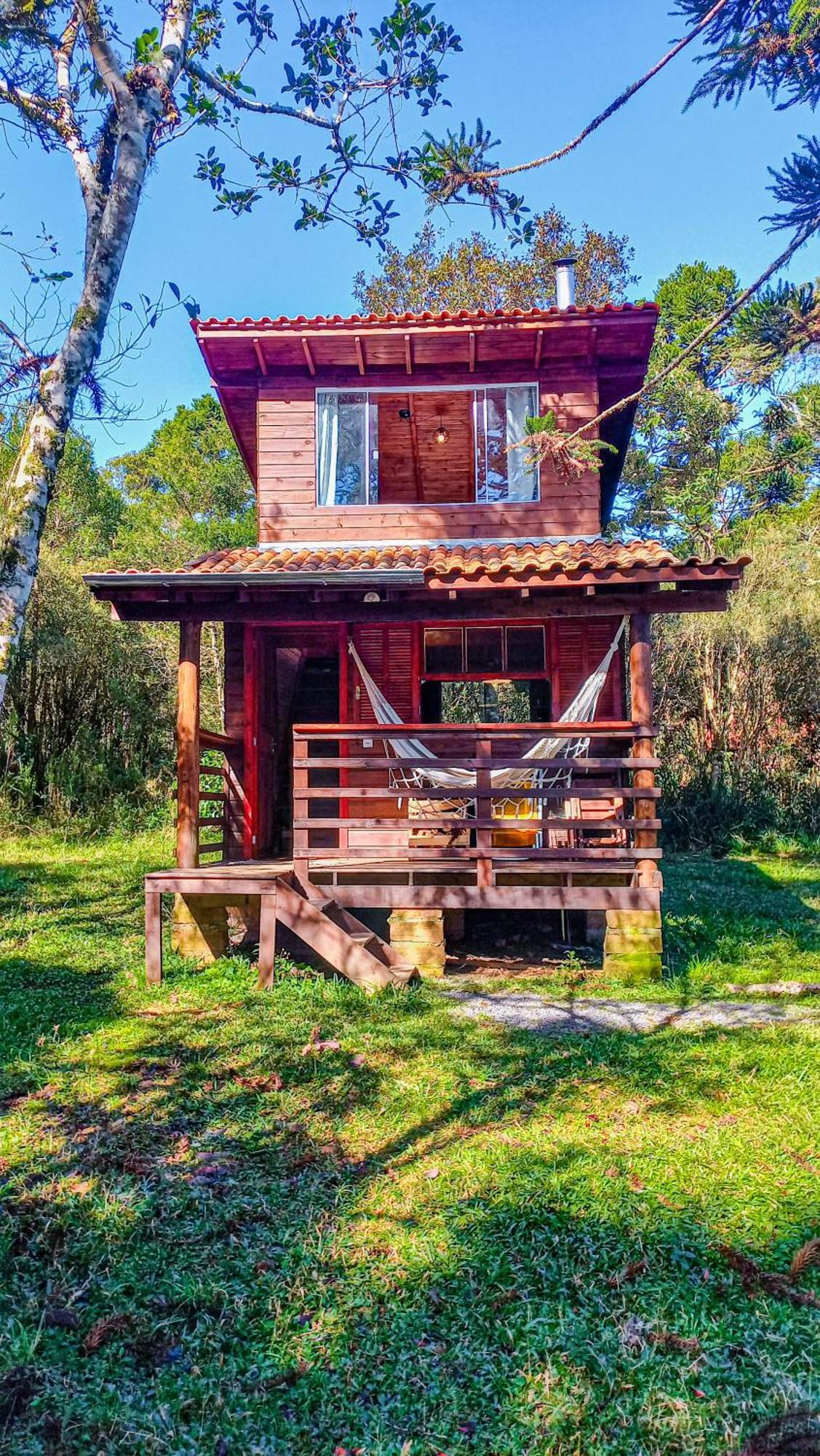 Cabana Na Floresta Rincao Do Fortaleza Cambará Εξωτερικό φωτογραφία