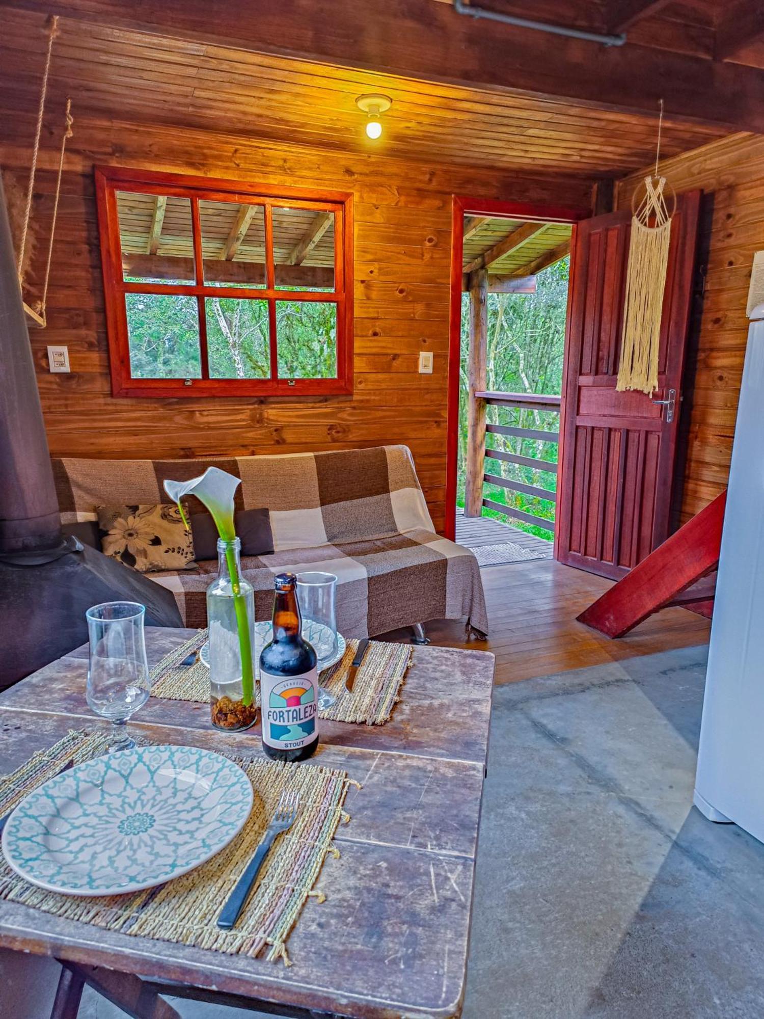 Cabana Na Floresta Rincao Do Fortaleza Cambará Εξωτερικό φωτογραφία